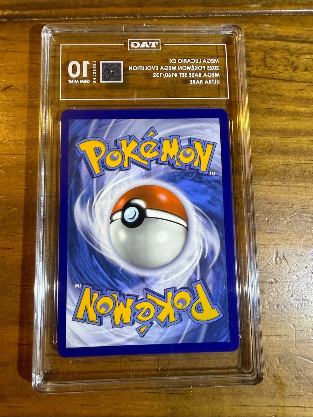 TAG 10 Pokemon Mega Lucario EX 160/132